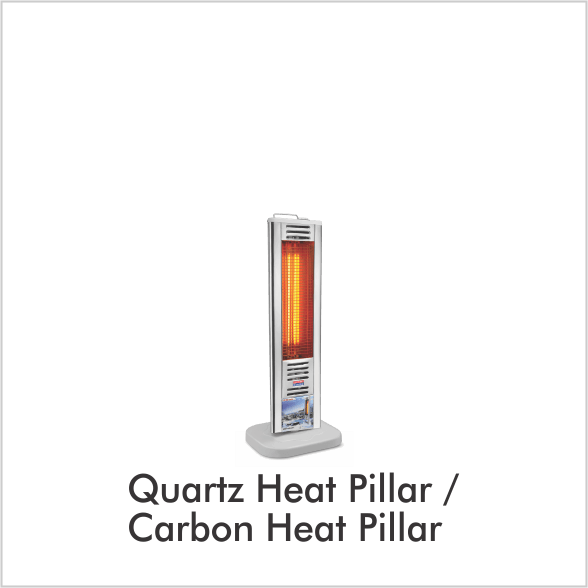 Padmini Essentia Tower Heater Quartz